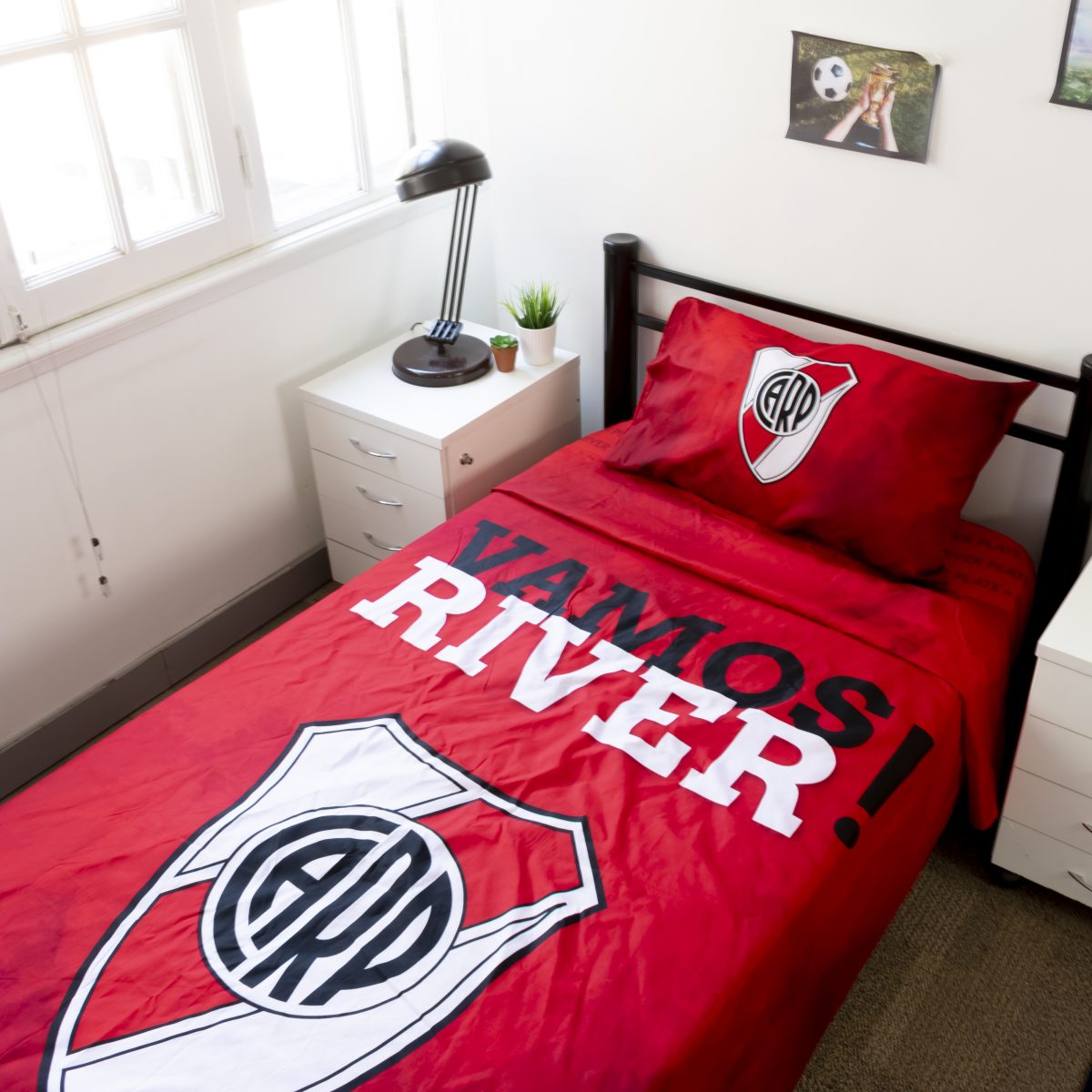 Juego De Sabana River Plate 1 Plaza Y Media - Imagen 7