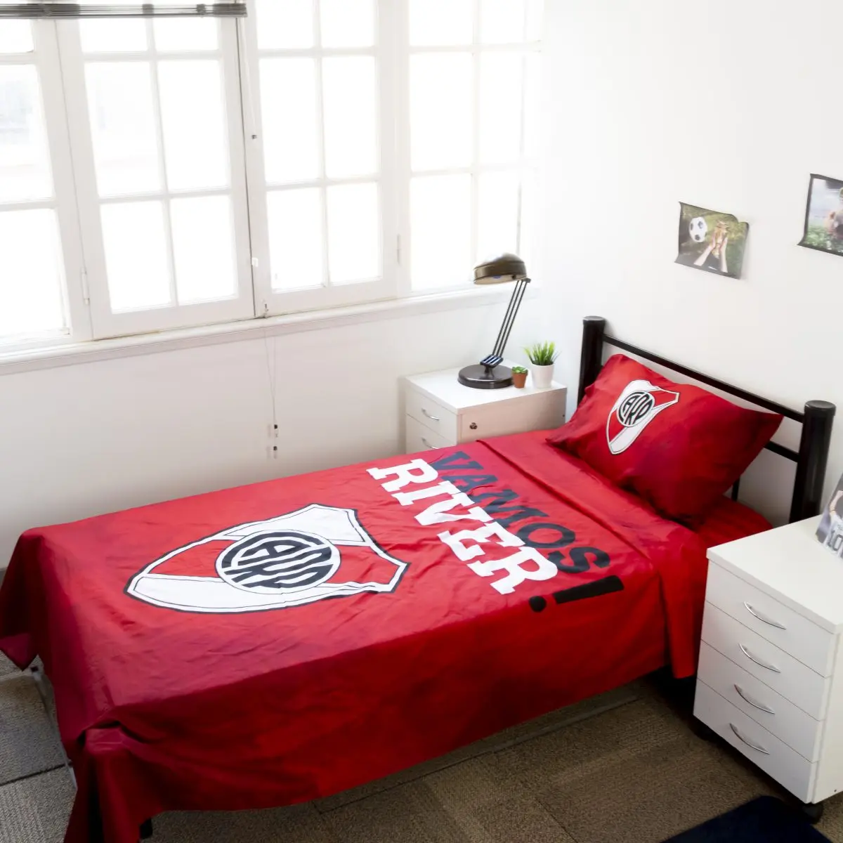 Juego De Sabana River Plate 1 Plaza Y Media - Imagen 1