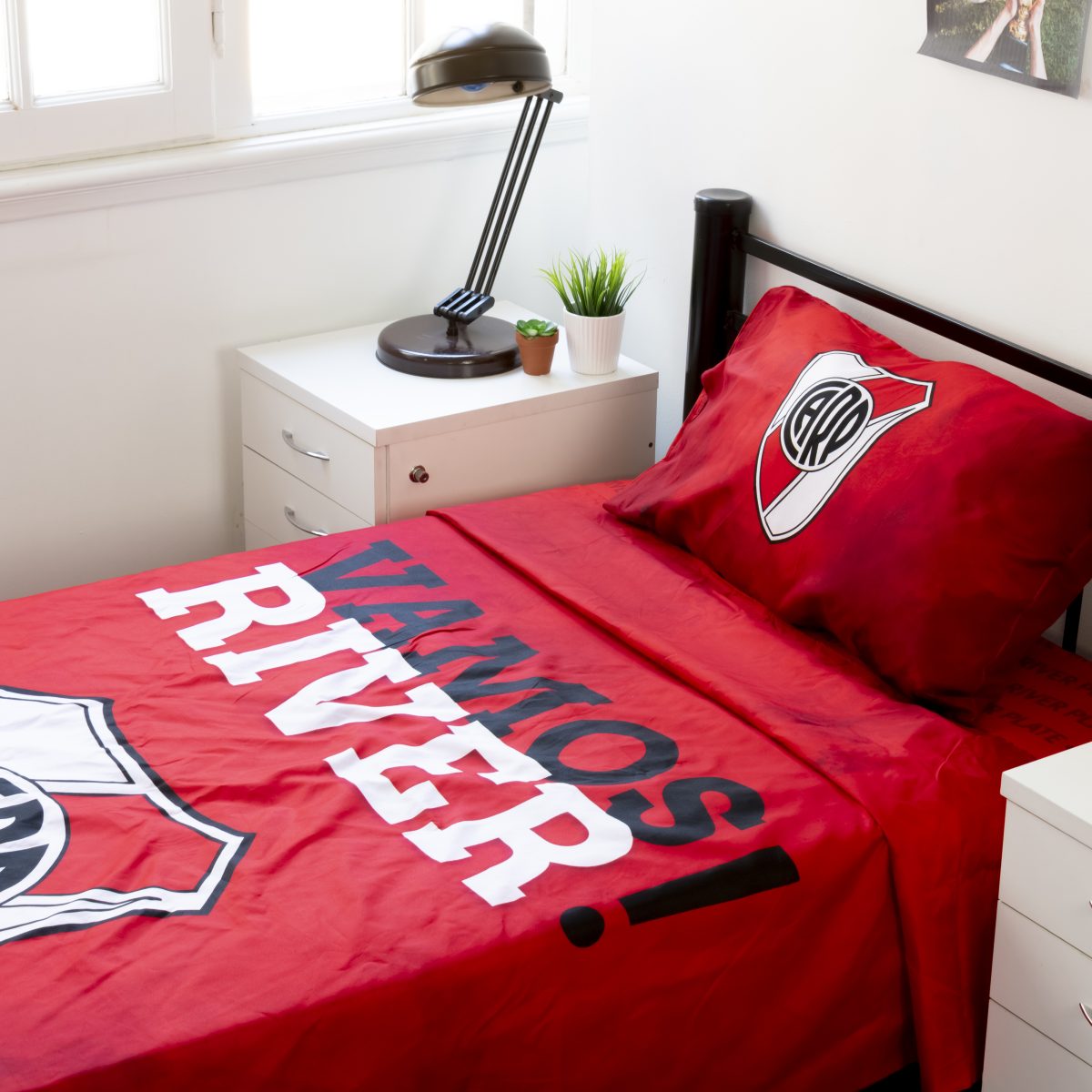 Juego De Sabana River Plate 1 Plaza Y Media - Imagen 3