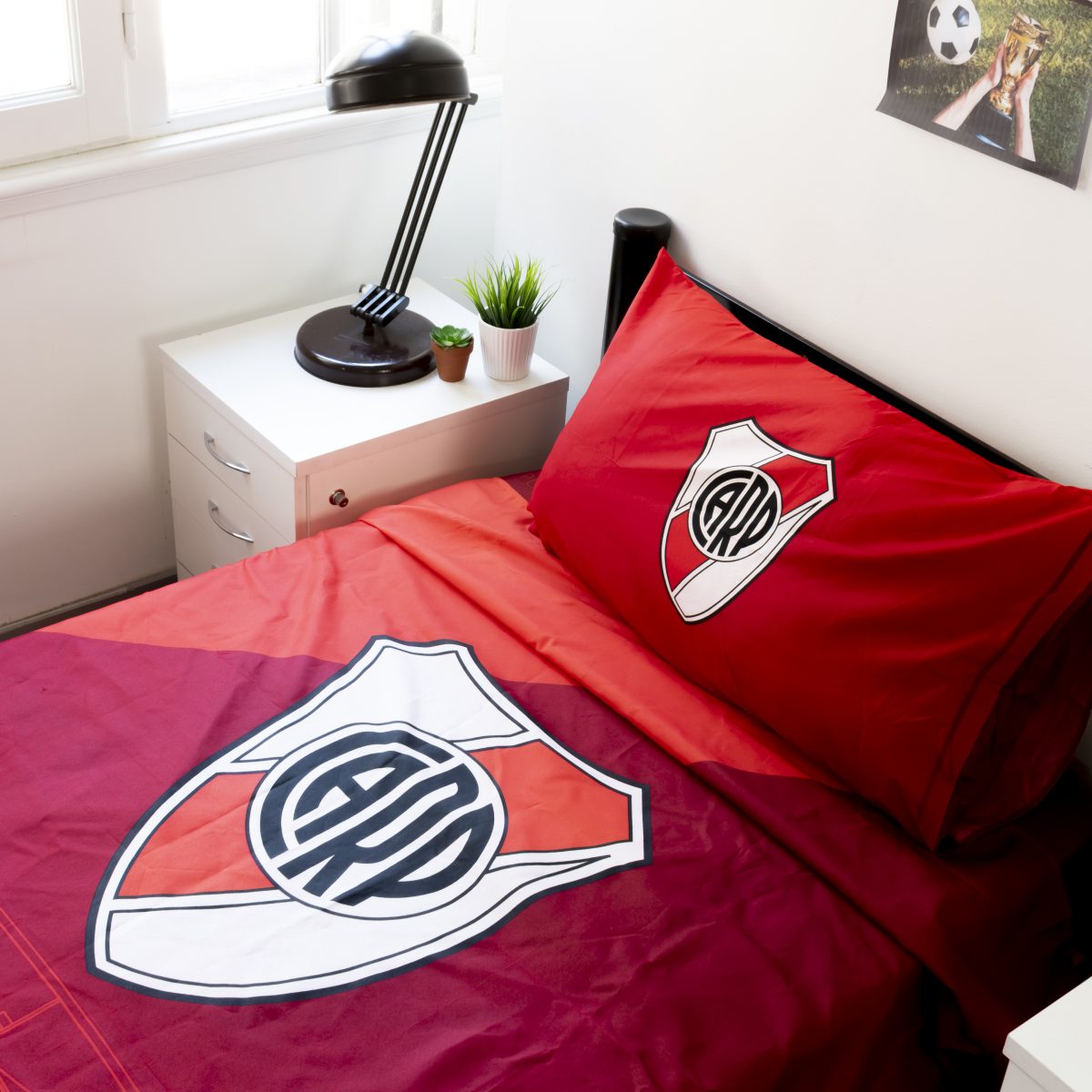 Juego De Sabana River Plate 1 Plaza Y Media - Imagen 4