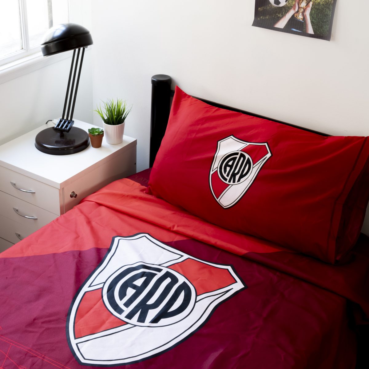 Juego De Sabana River Plate 1 Plaza Y Media - Imagen 2