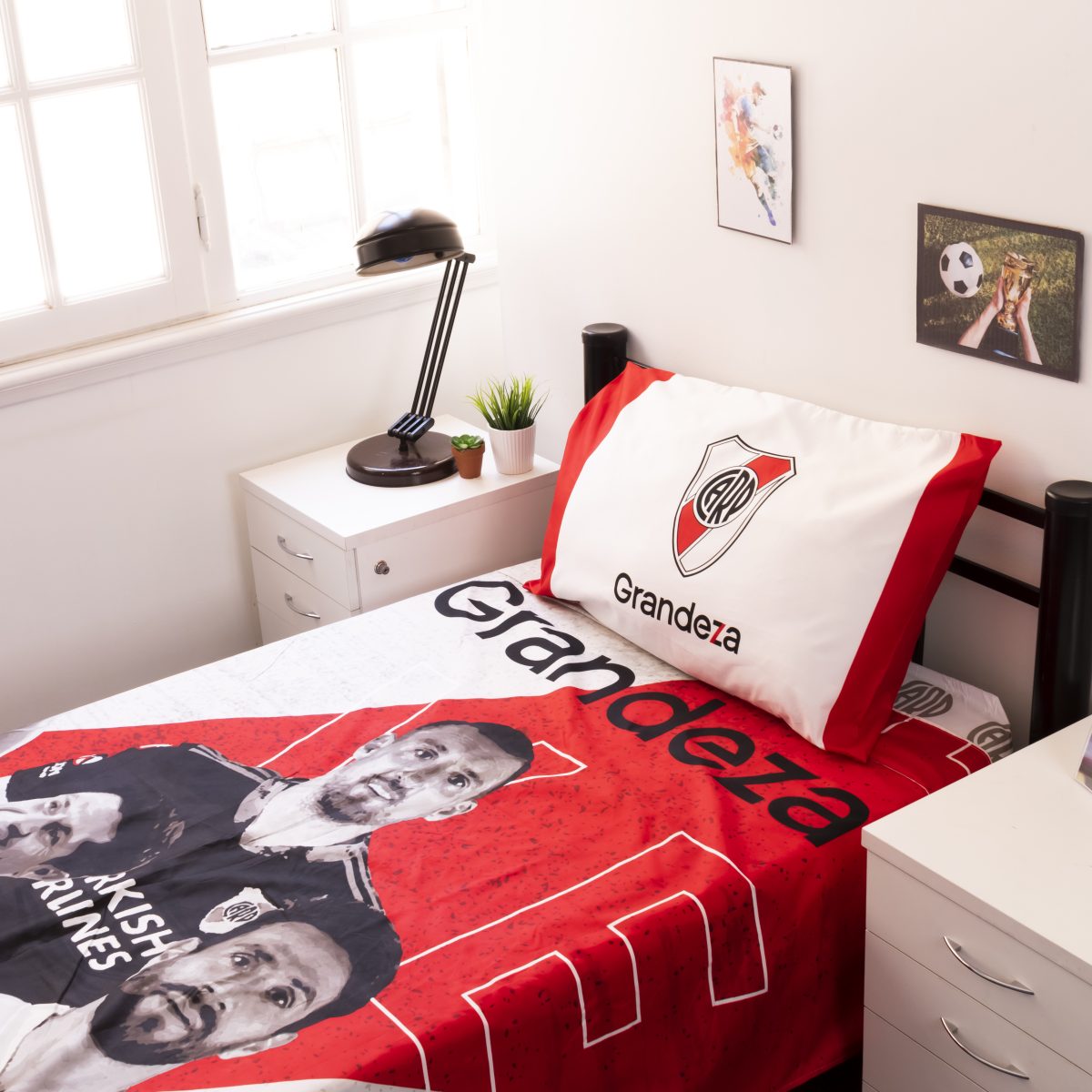 Juego De Sabana River Plate 1 Plaza Y Media - Imagen 5