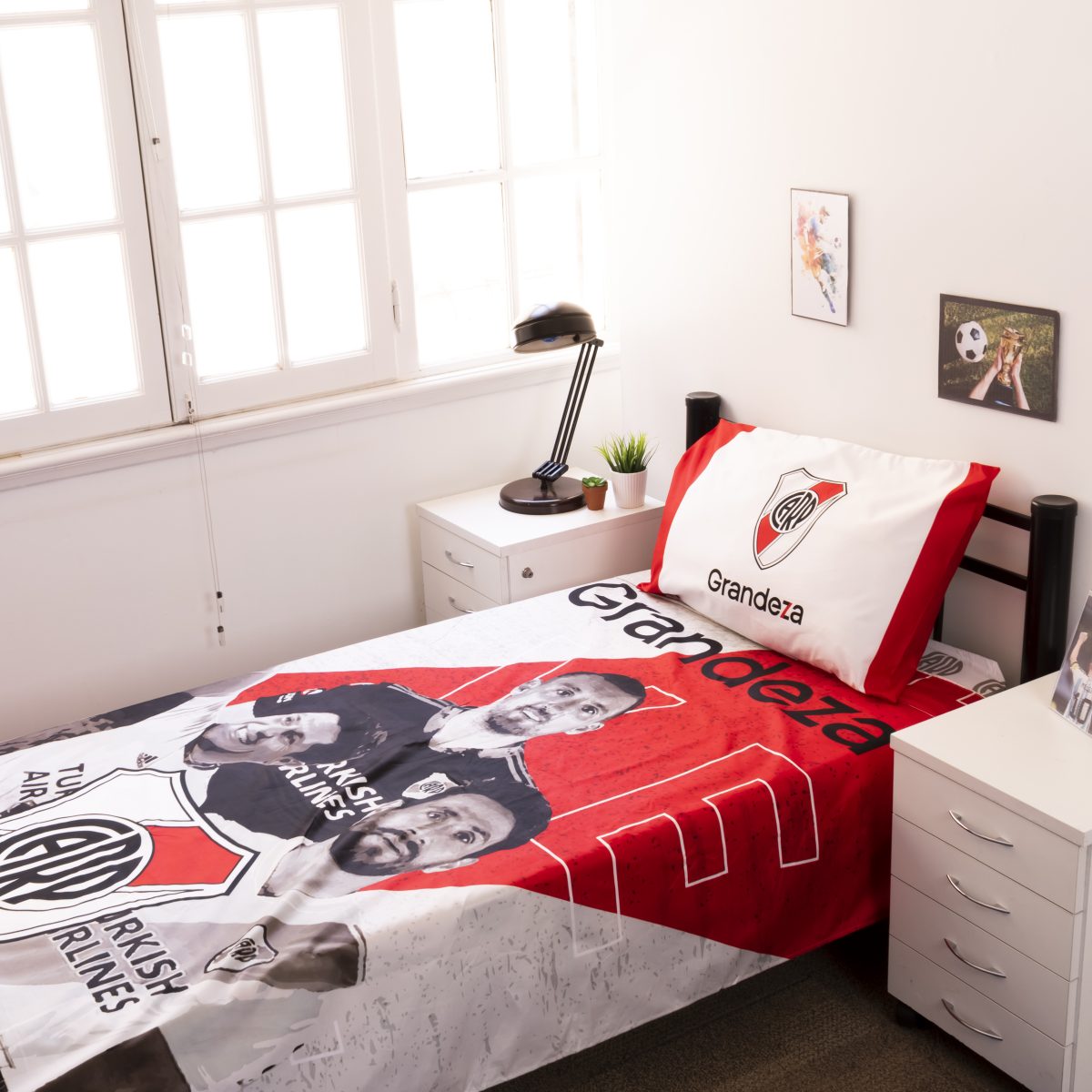 Juego De Sabana River Plate 1 Plaza Y Media - Imagen 7