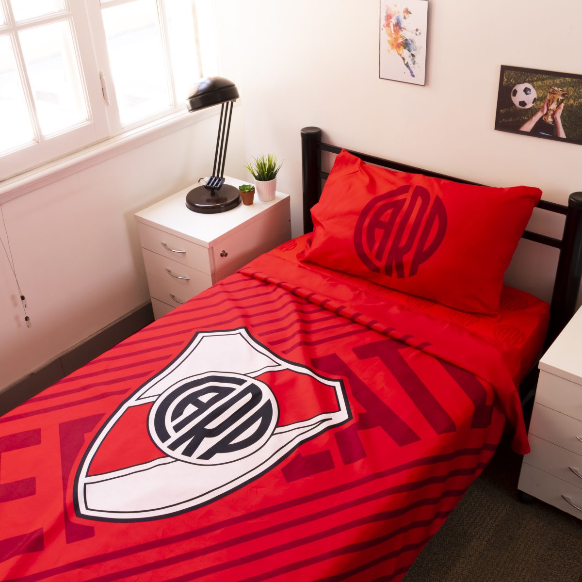 Juego De Sabana River Plate 1 Plaza Y Media - Imagen 7