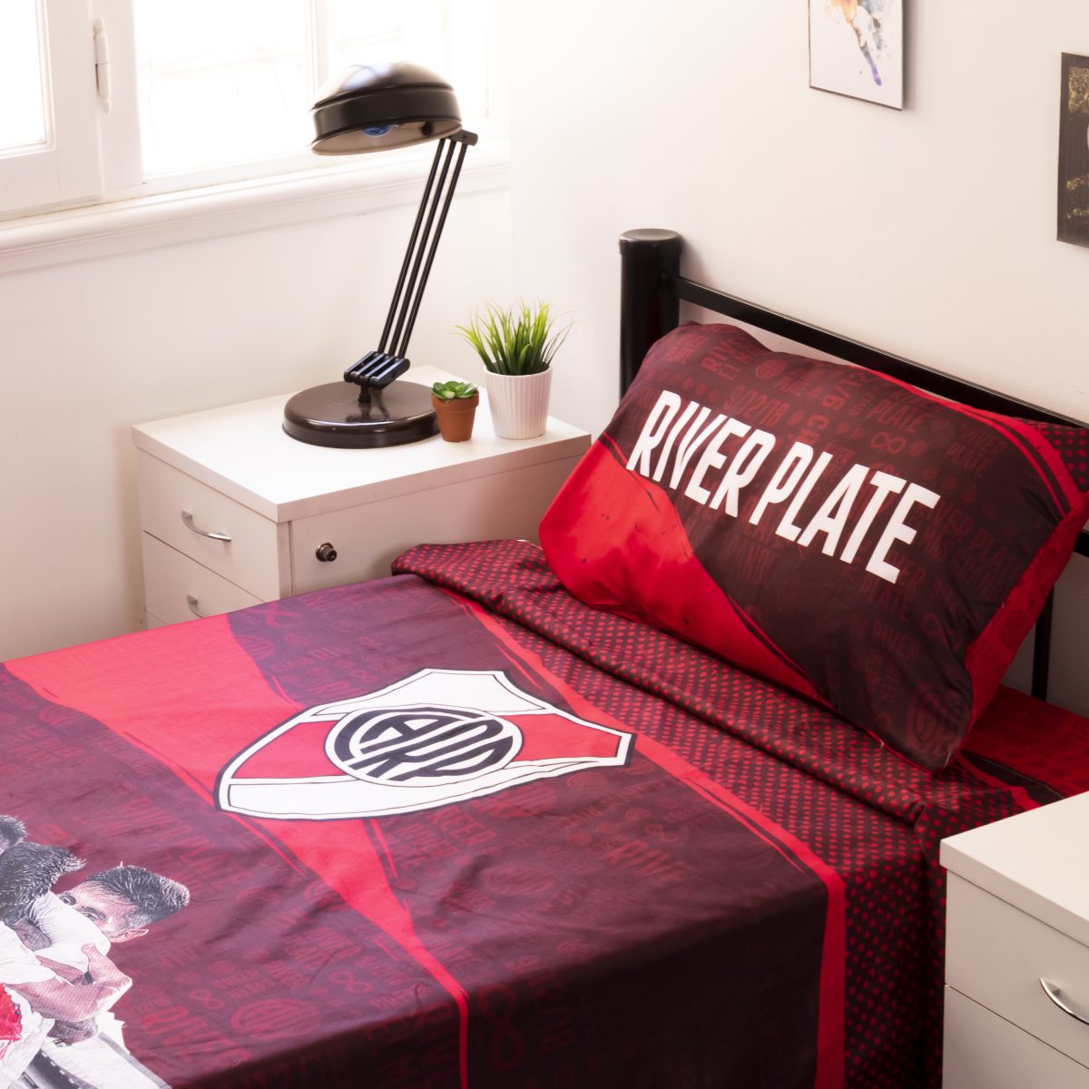 Juego De Sabana River Plate 1 Plaza Y Media - Imagen 7