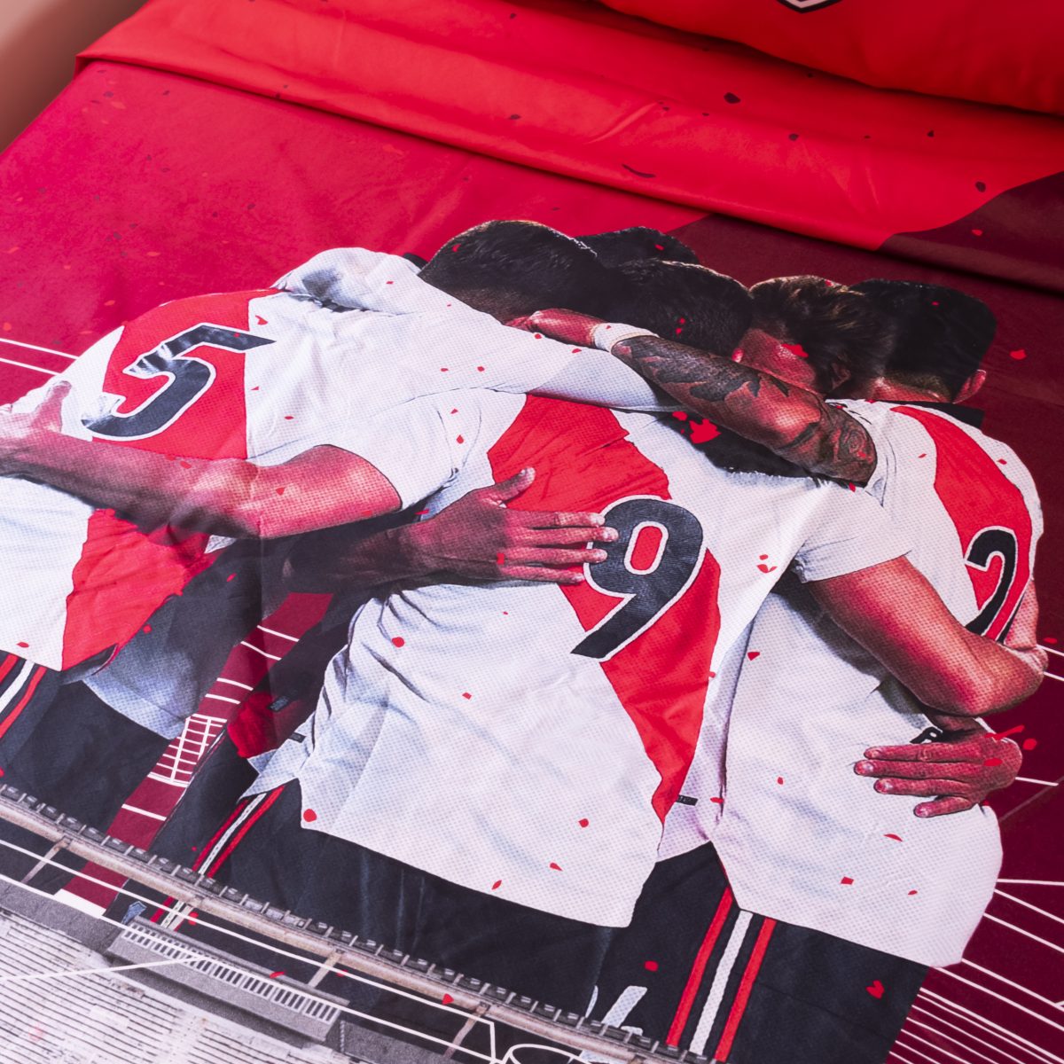 Juego De Sabana River Plate 1 Plaza Y Media - Imagen 4