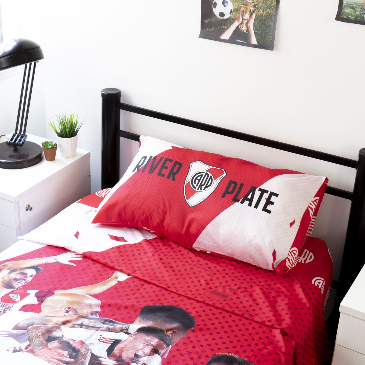 Juego De Sabana River Plate 1 Plaza Y Media - Imagen 5