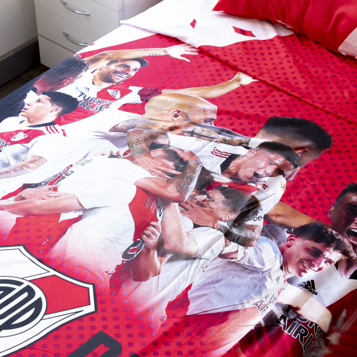 Juego De Sabana River Plate 1 Plaza Y Media - Imagen 4