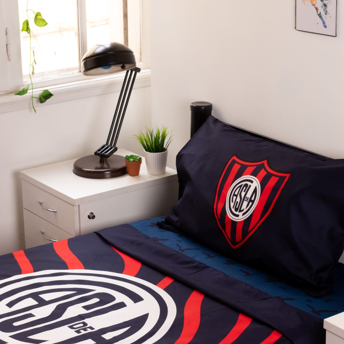 Juego De Sabana San Lorenzo 1 Plaza Y Media - Imagen 2