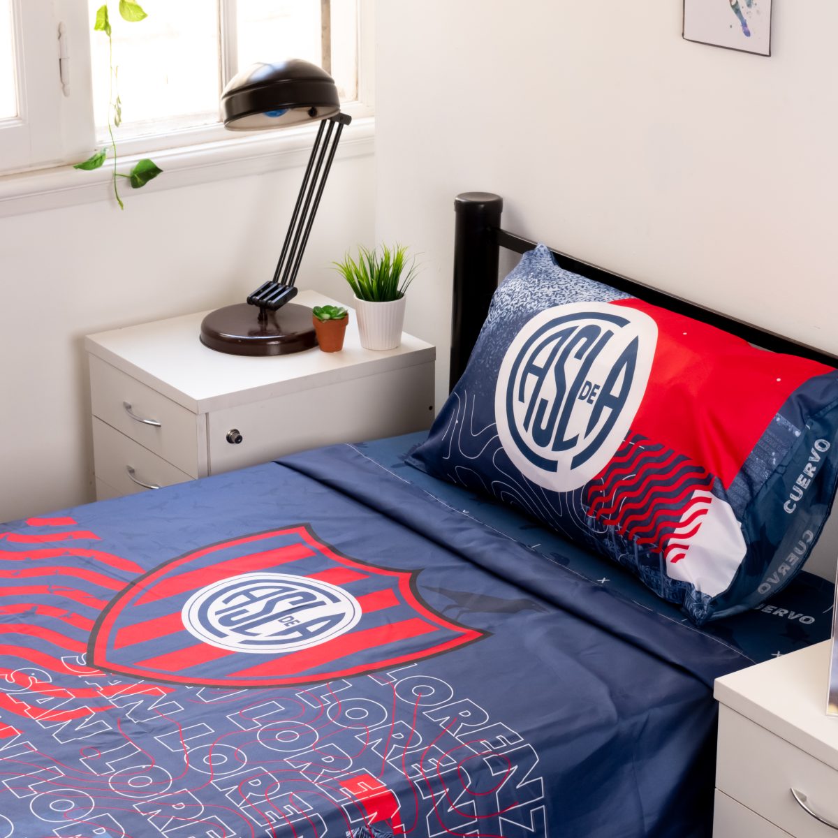 Juego De Sabana San Lorenzo 1 Plaza Y Media - Imagen 4