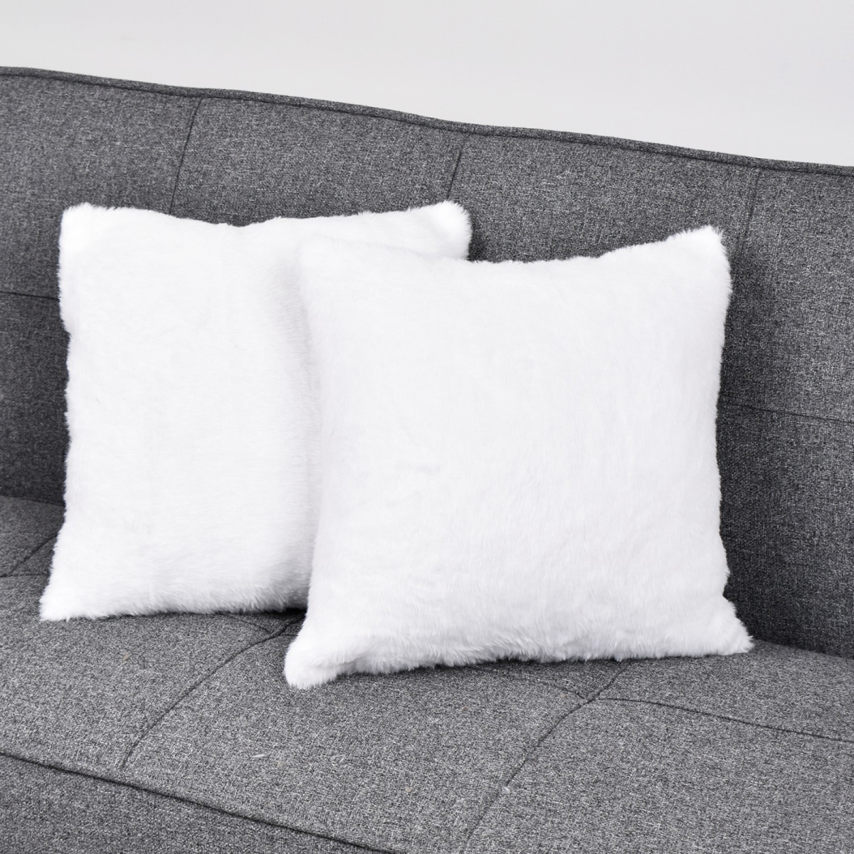 Funda De Almohadon Piel Sintetica 40 X 40 Cm Aprox - Imagen 3