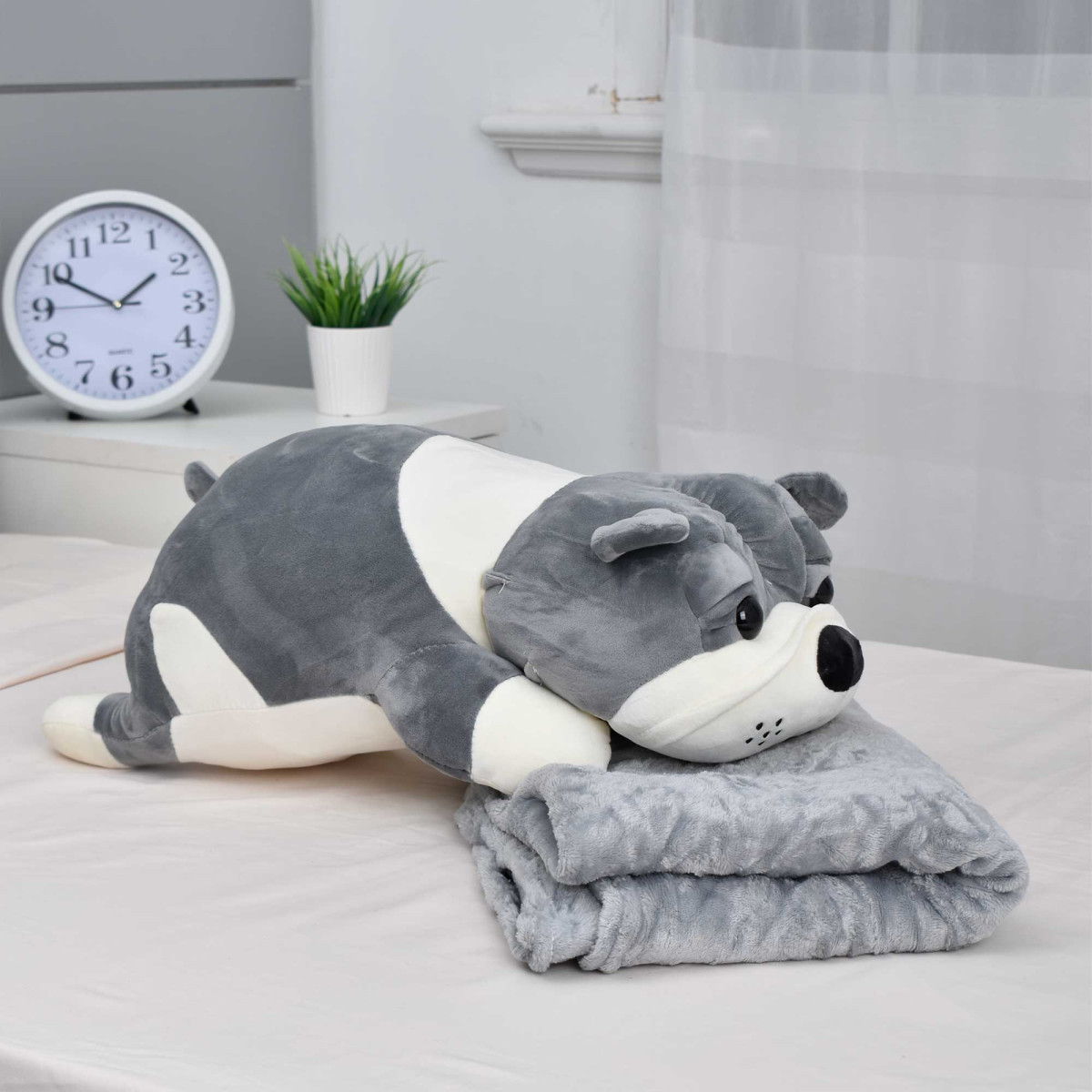 Frazada Infantil Con Peluches 110X160Cm Aprox - Imagen 8