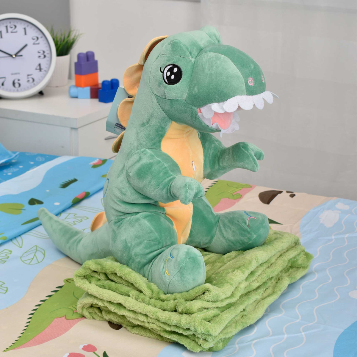 Frazada Infantil Con Peluches 110X160Cm Aprox - Imagen 9