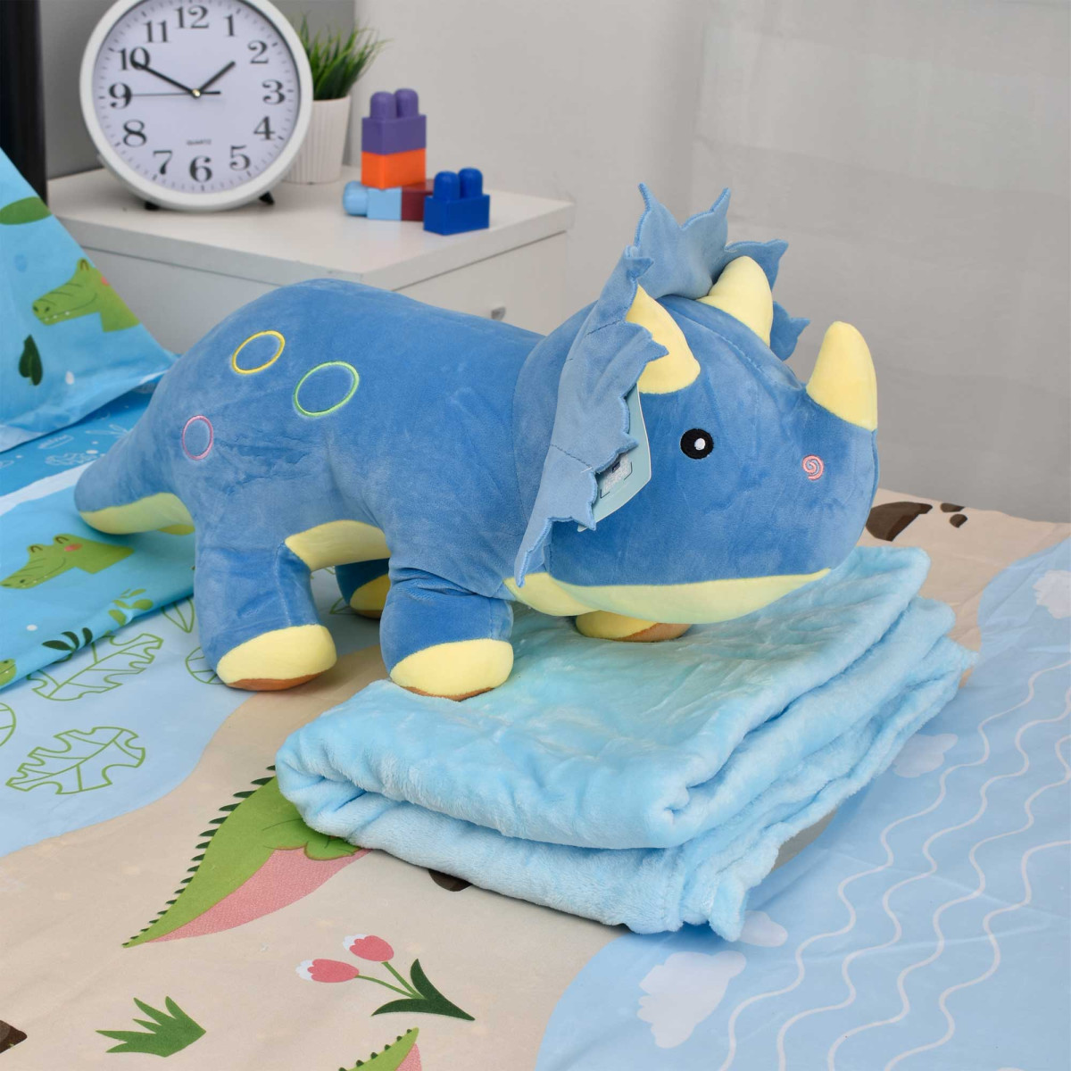 Frazada Infantil Con Peluches 110X160Cm Aprox - Imagen 12