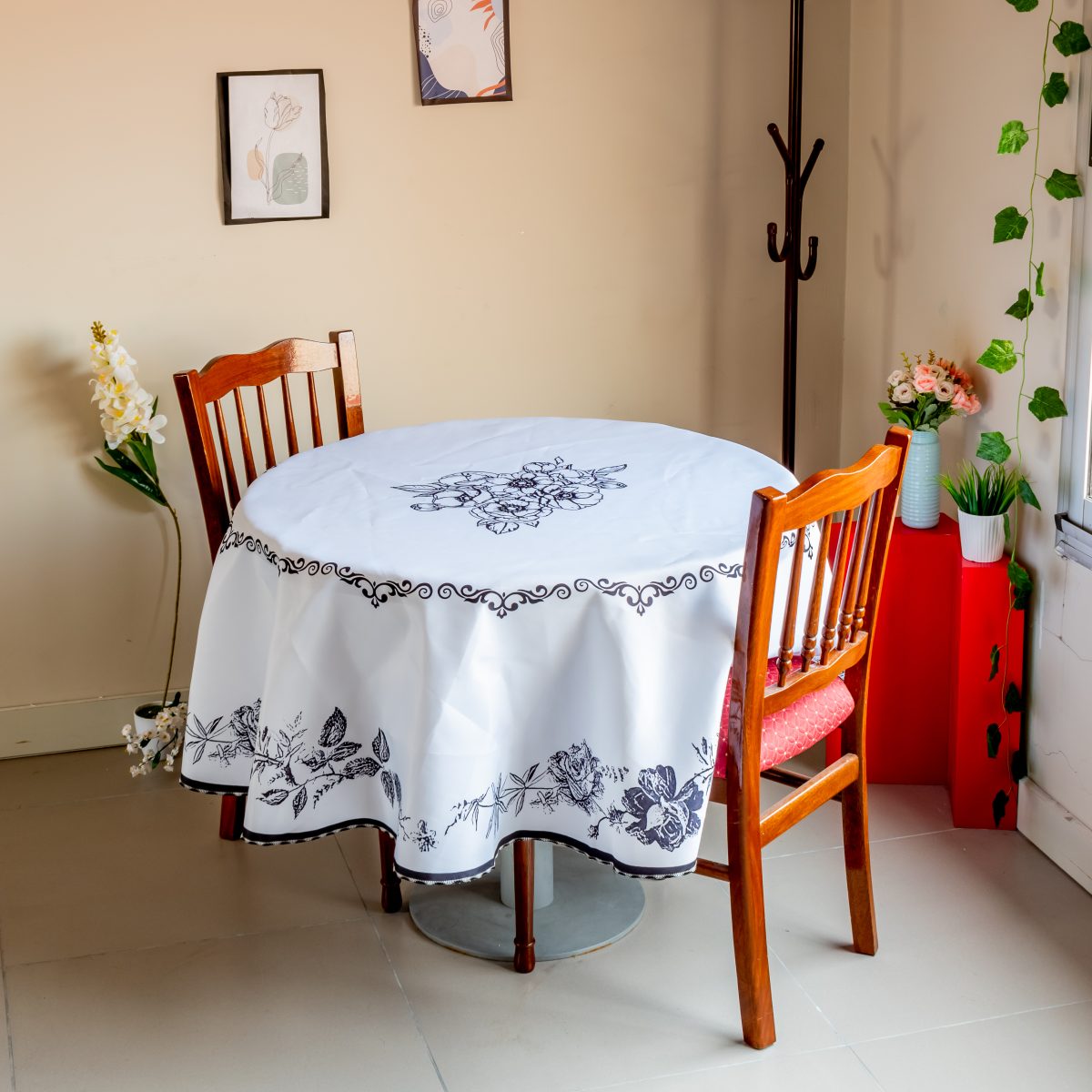 Mantel Tropical Estampada 180Cm Redondo - Imagen 4