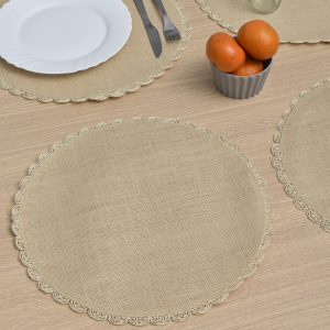 Carpeta Tejida rústica De 100% Papel (38Cm Aprox)