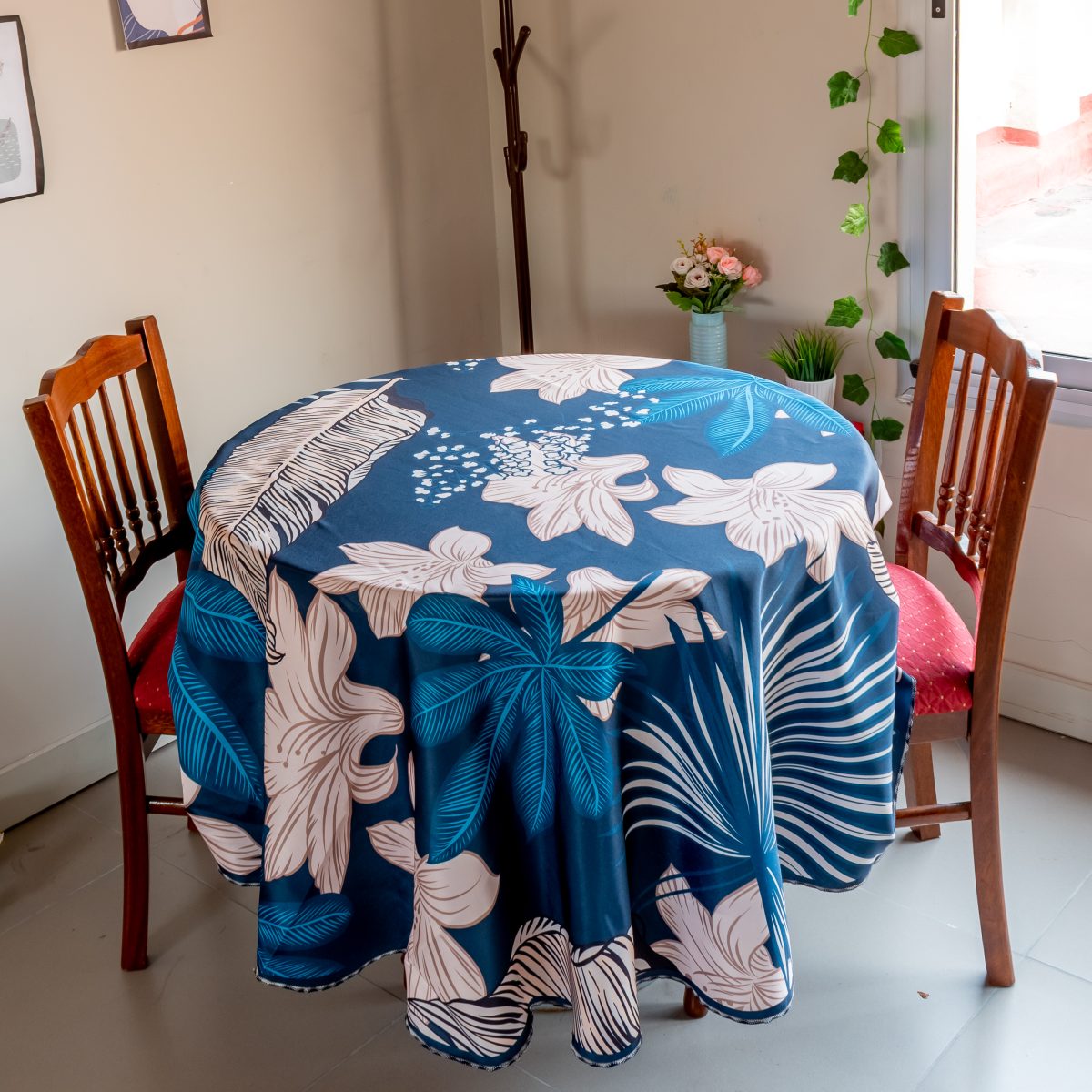 Mantel Tropical Estampada 180Cm Redondo - Imagen 5