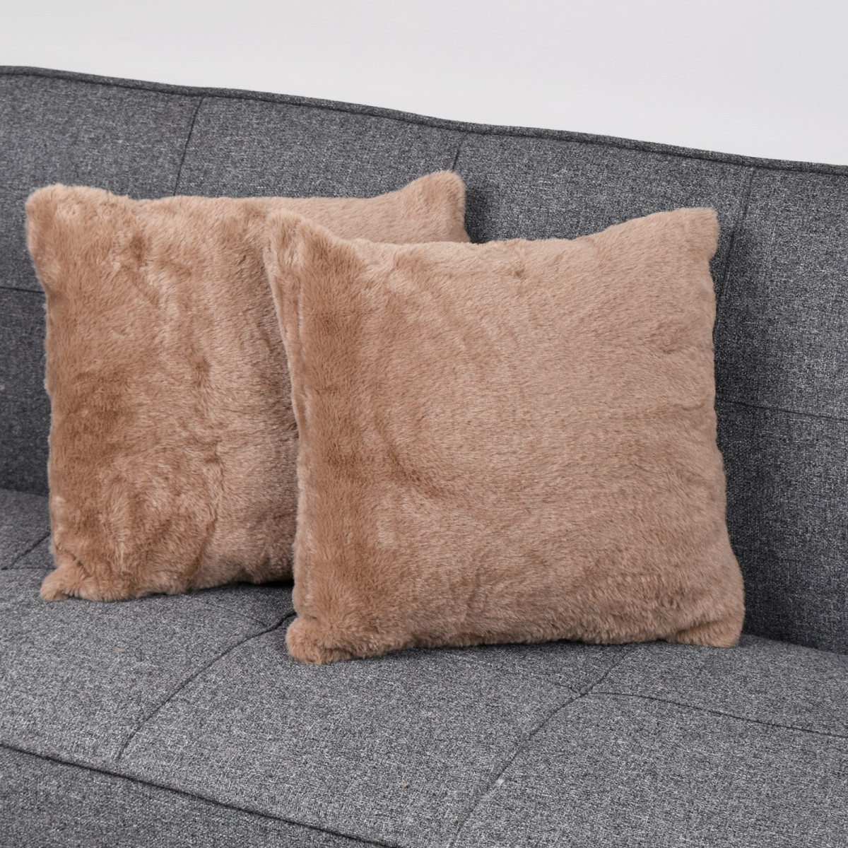 Funda De Almohadon Piel Sintetica 40 X 40 Cm Aprox - Imagen 4