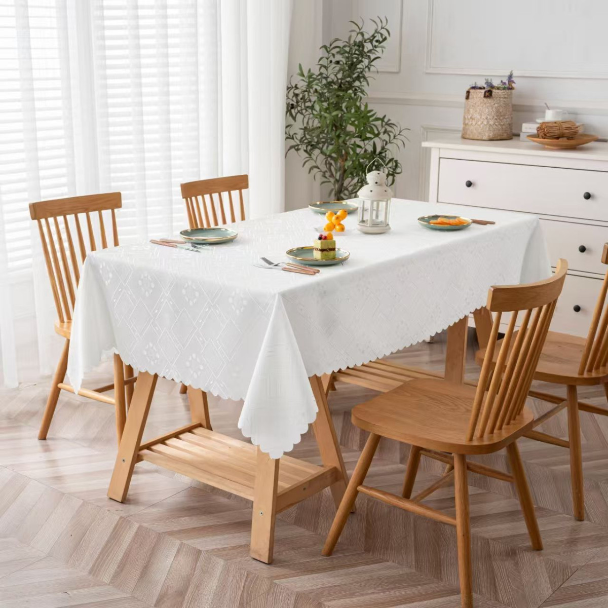 Mantel Antimancha 140X250Cm Aprox - Imagen 2