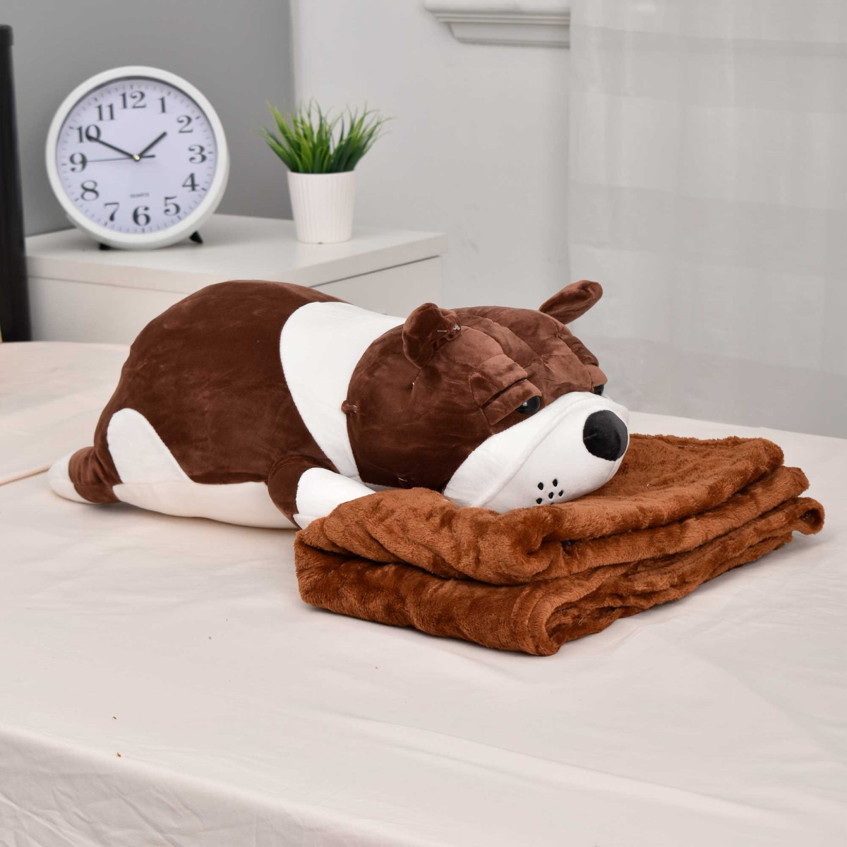 Frazada Infantil Con Peluches 110X160Cm Aprox - Imagen 7