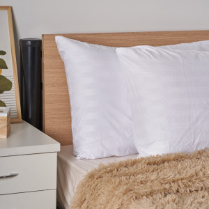 Funda De Almohadas Rayadas 2Pack 50X80Cm Aprox