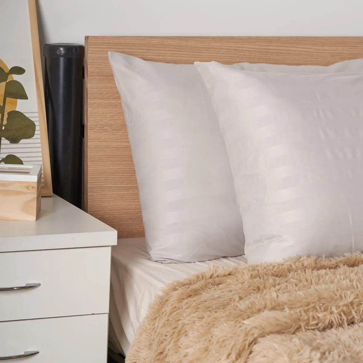 Funda De Almohadas Rayadas 2Pack 50X80Cm Aprox - Imagen 3