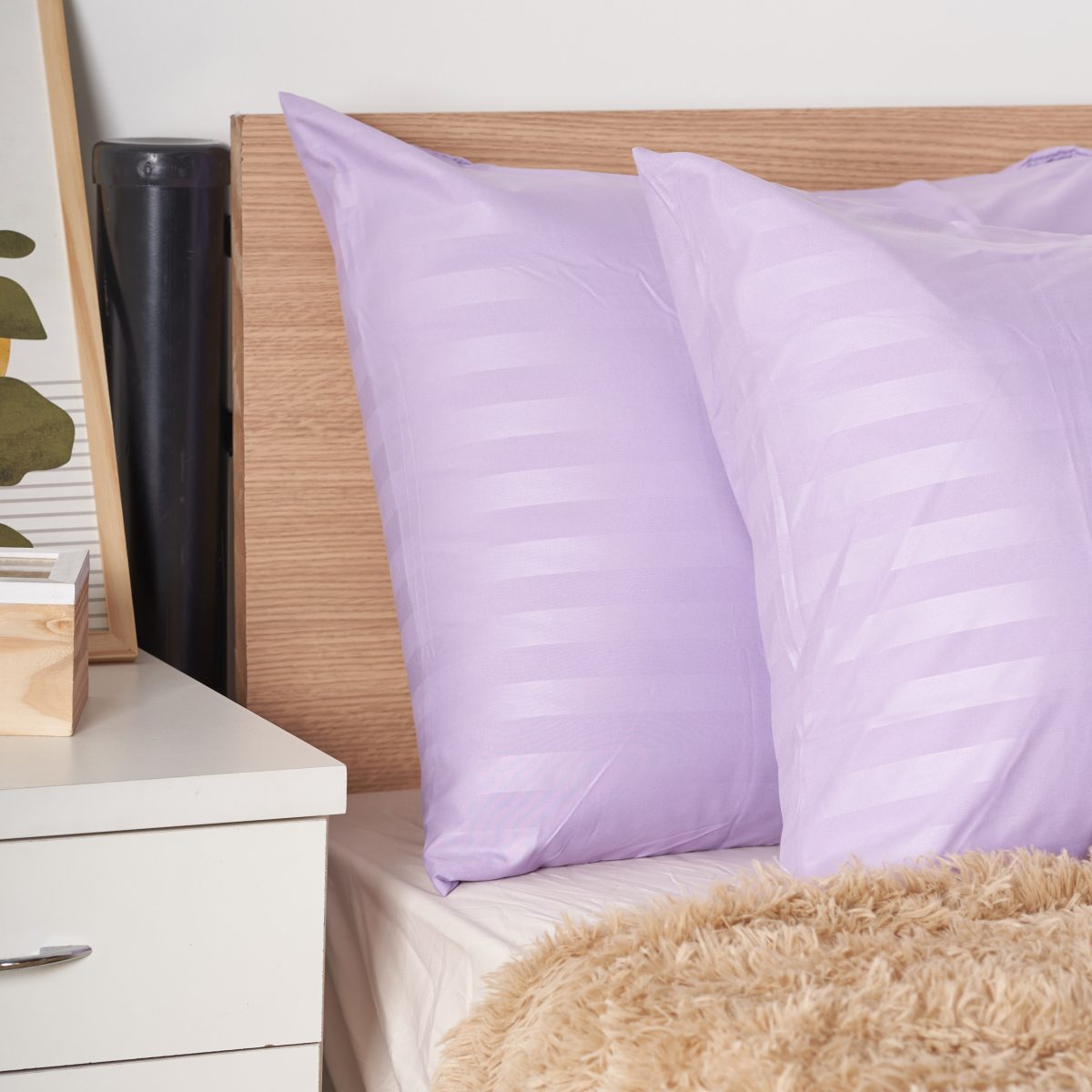 Funda De Almohadas Rayadas 2Pack 50X80Cm Aprox - Imagen 2