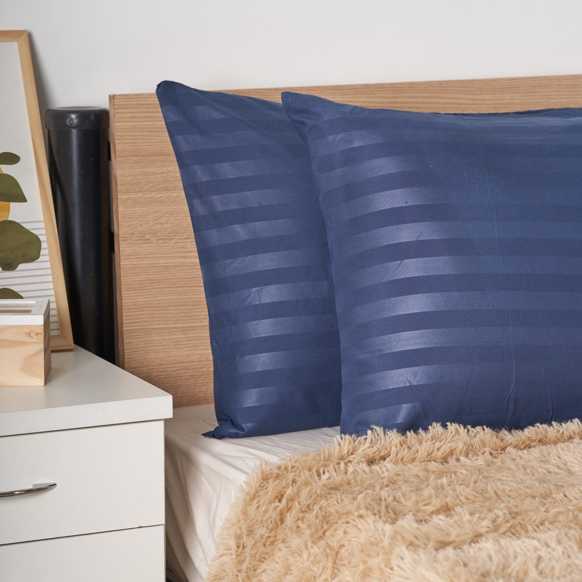 Funda De Almohadas Rayadas 2Pack 50X80Cm Aprox - Imagen 5