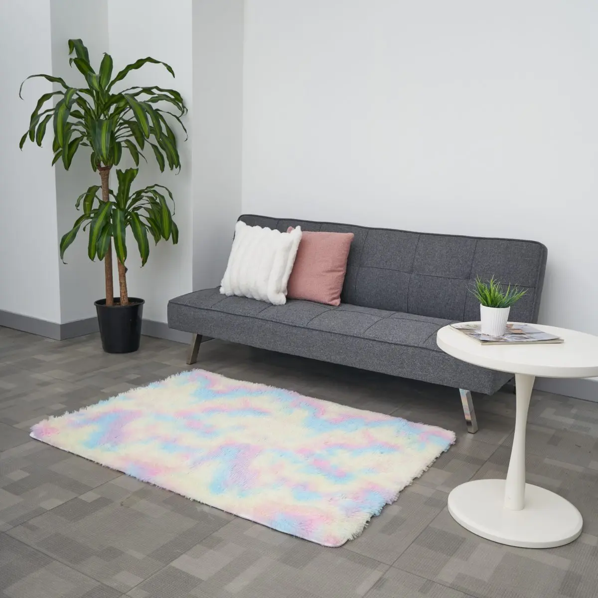 Alfombras De Pelo Largo Antideslizante 100X140Cm Aprox - Imagen 1