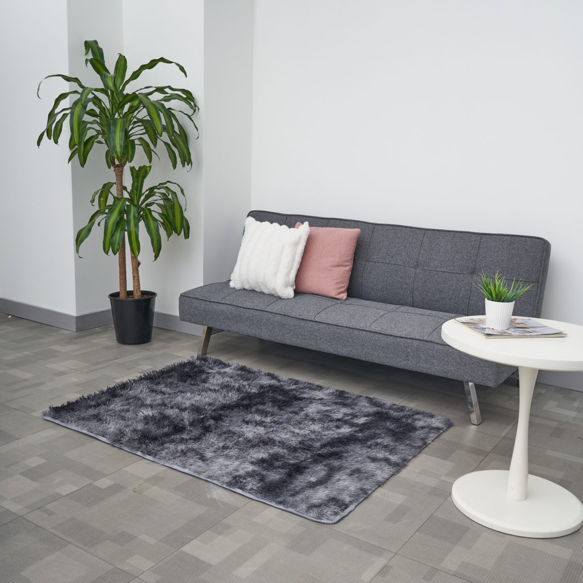 Alfombras De Pelo Largo Antideslizante 100X140Cm Aprox - Imagen 5