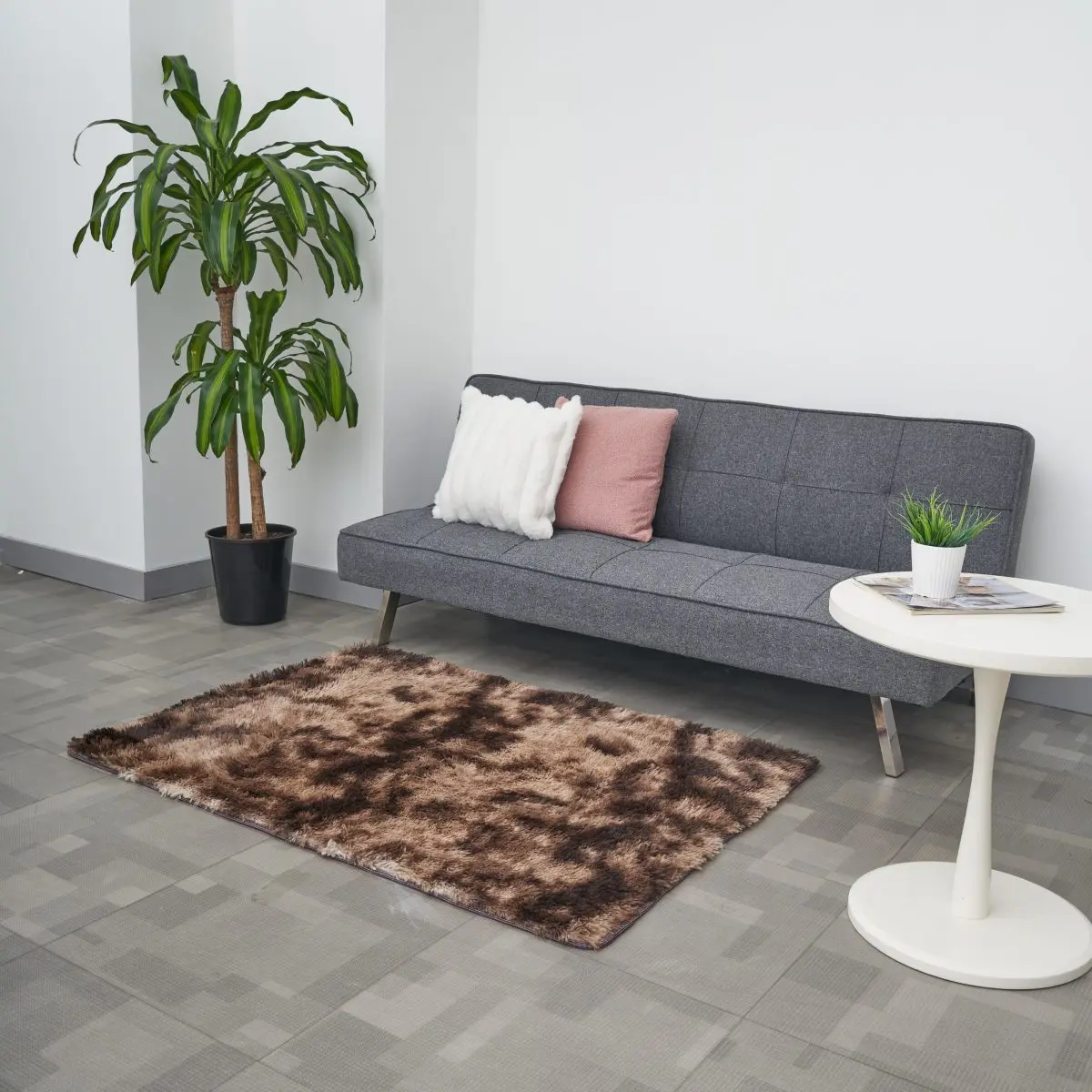 Alfombras De Pelo Largo Antideslizante 100X140Cm Aprox - Imagen 4