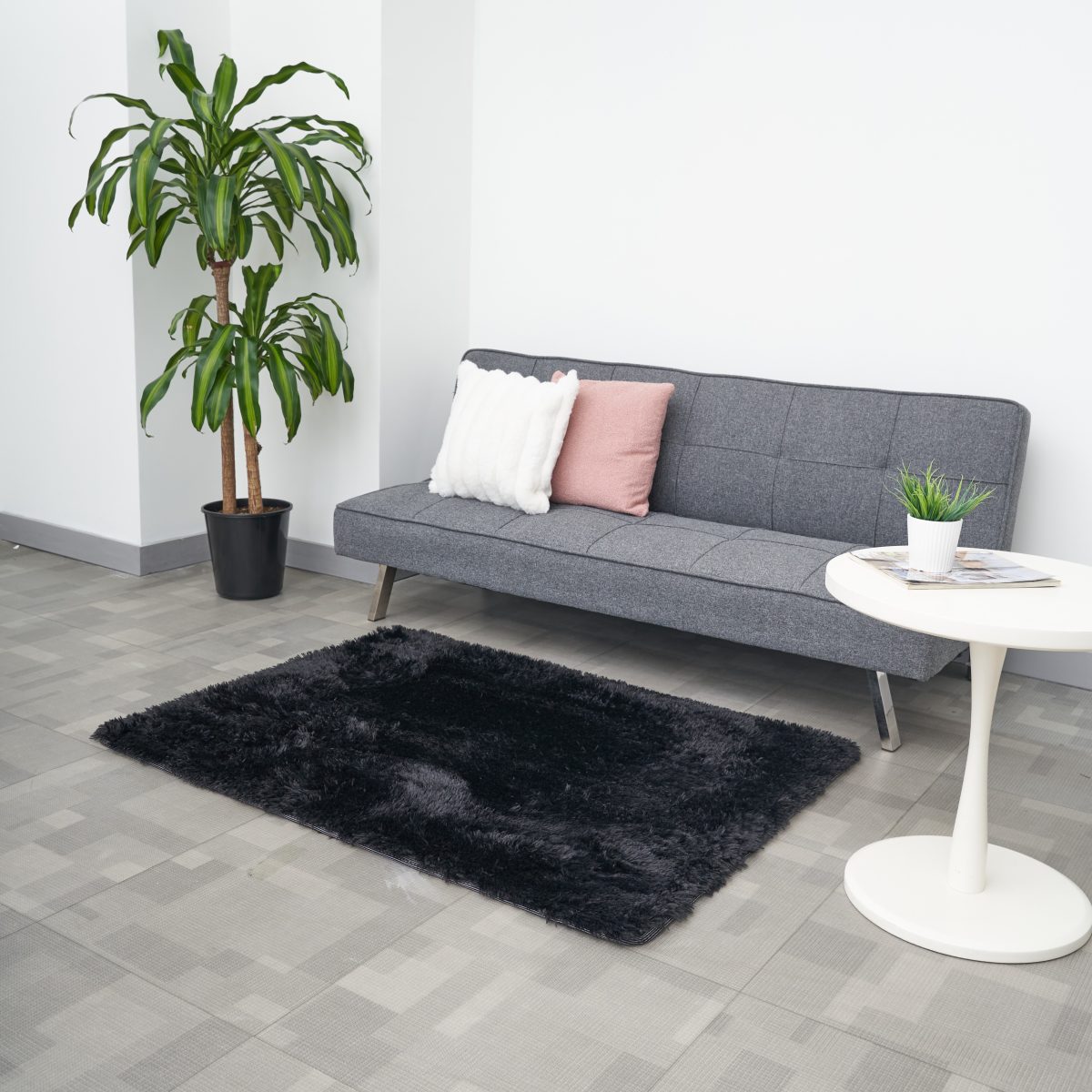 Alfombras De Pelo Largo Antideslizante 100X140Cm Aprox - Imagen 2