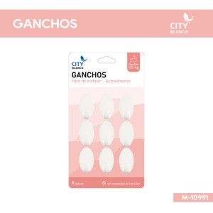 Ganchos - Adhesivo 0.5 Kg Max