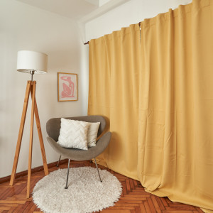 Cortina Blackout (2 Paneles) 140X220Cm Aprox