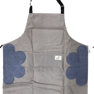 Delantal Rayado Pvc Absorbente (67X74 Cm Aprox)