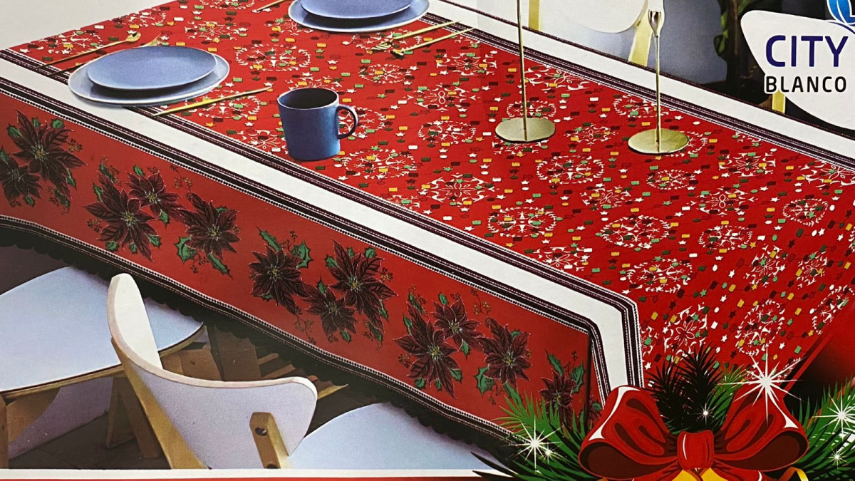 Mantel Navideño Tropical 150X250Cm - Imagen 9