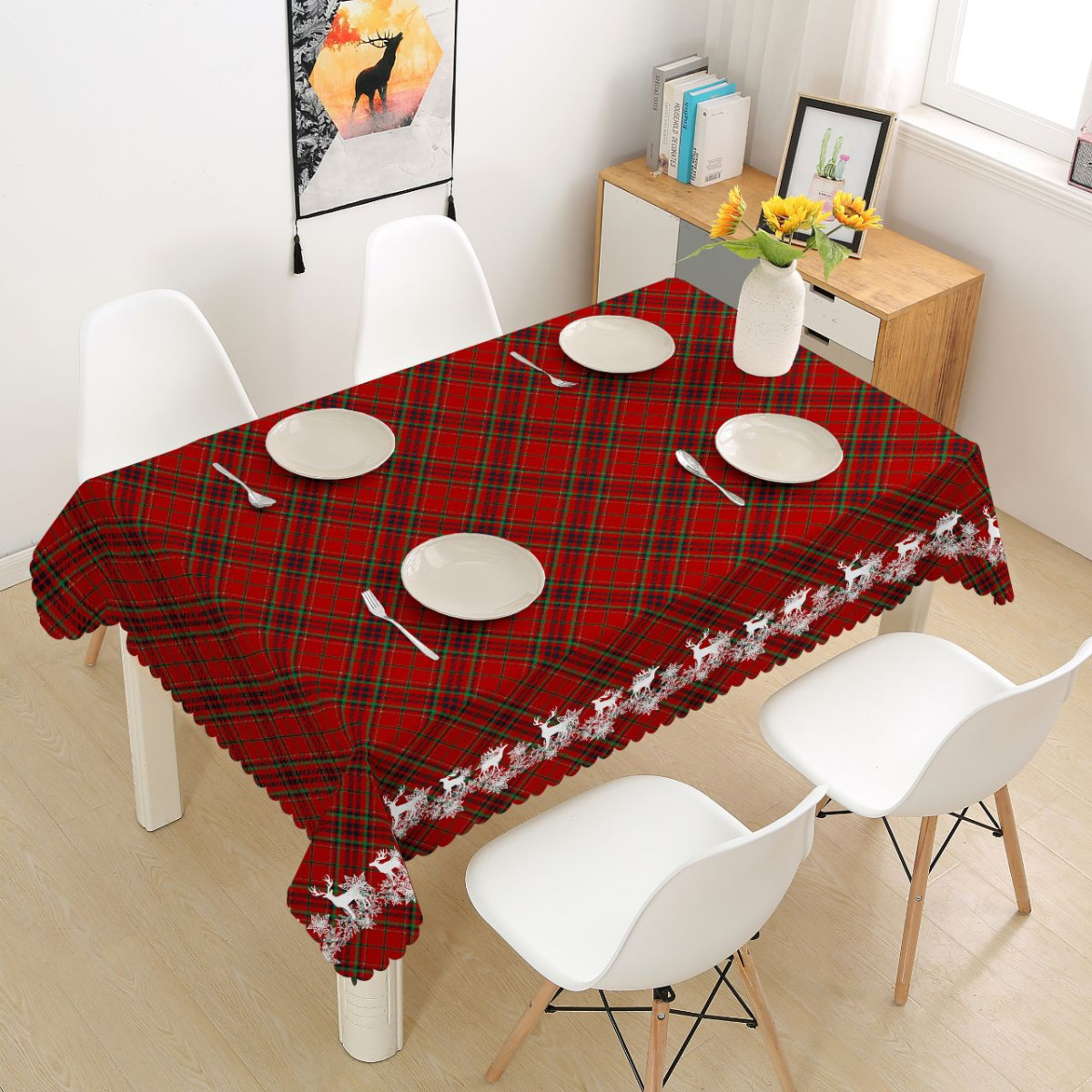 Mantel Navideño Tropical 150X200Cm - Imagen 2