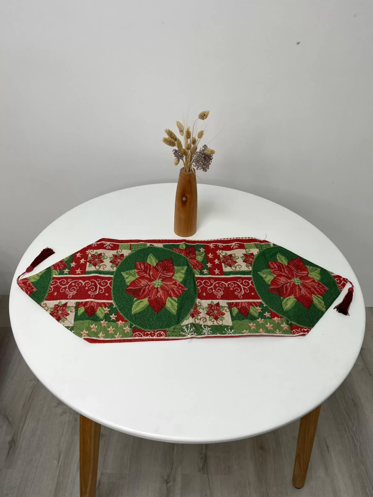 Camino Rustico Navideño 33X90Cm - Imagen 1