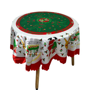 Mantel Tropical Navideño 180Cm