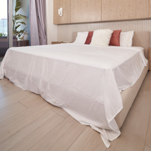 Juego De Sabana Bordada "King"  (260 X 280Cm Aprox)