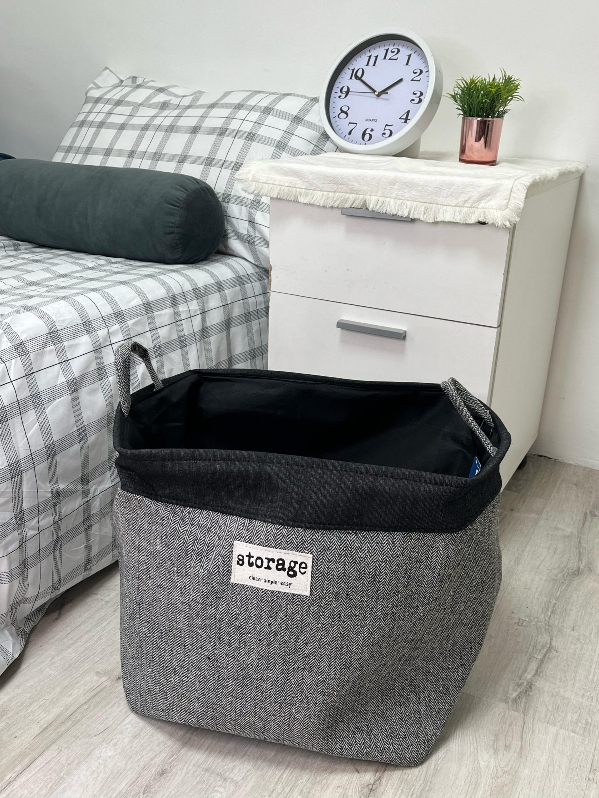 Canasto Rustico 40X40Cm Aprox - Imagen 1