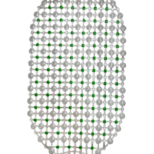Alfombra De Ba?o Pvc Antideslizante Con Puntitos