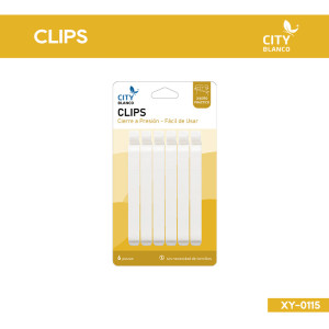 Clips- Cierre A Presion 6Pcs