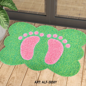 Alfombra De Goma (Bordes De Ondas)