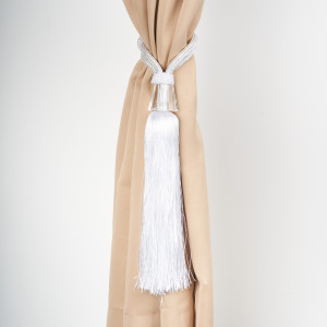 Sujetador De Cortinas "Diamante" Con 1 Borla