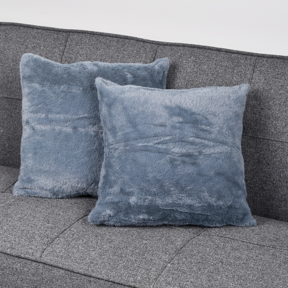 Funda De Almohadon Piel Sintetica 40 X 40 Cm Aprox - Imagen 1