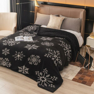 Frazada Lana Sintetica Estampada King Size 250X280Cm Aprox