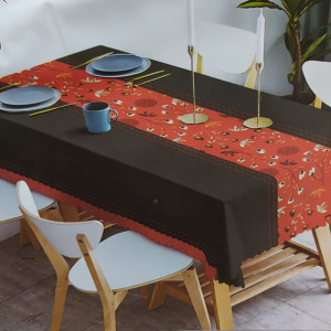 Mantel Tropical Estampada 150X250Cm