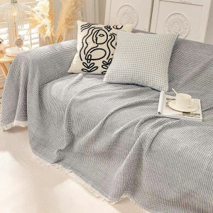 Colcha Rustica Liso Nido De Abeja Twin 160X220 Cm