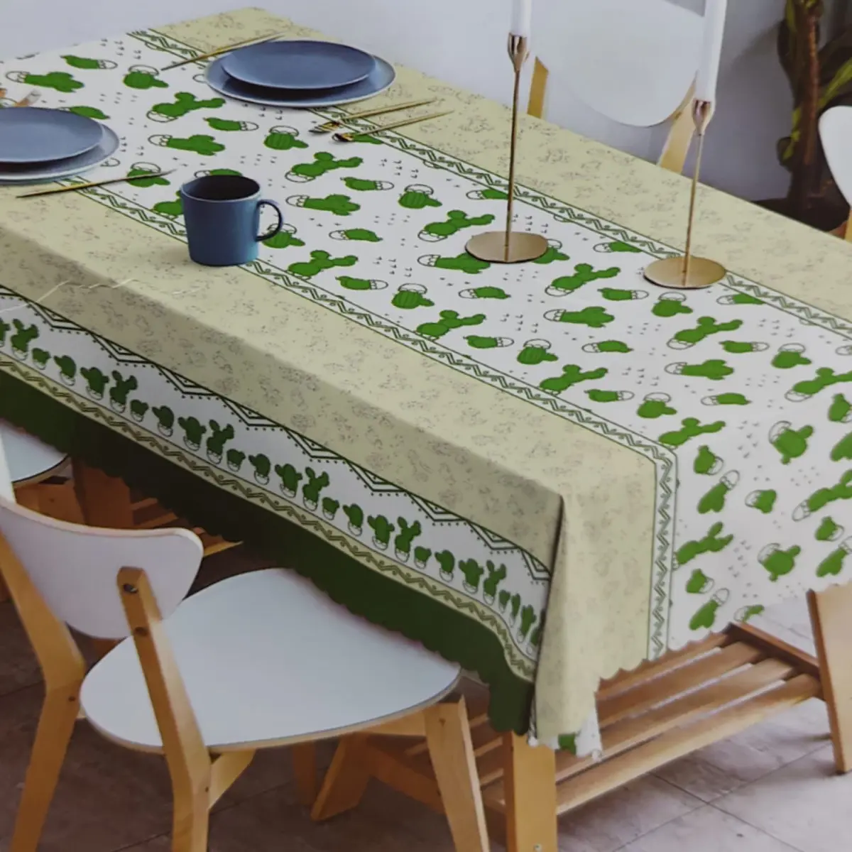 Mantel Tropical Estampada 150X250Cm - Imagen 2